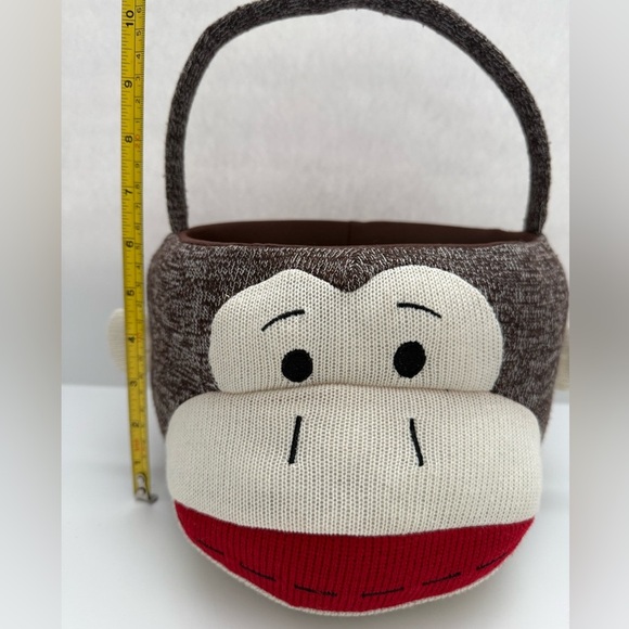 Sock Monkey Knit Basket - Picture 9 of 11